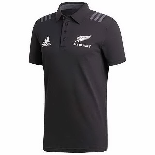 Camiseta All Blacks Polo 2018 Negro